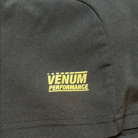 Black Athletic Shorts with Moisture-Wicking Fabric - Picture 2 of 5